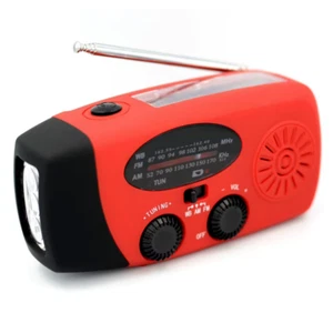 10000Mah Emergency Radio Solar Hand Crank Radio Portable AM/FM/NOAA Weather Radi - Picture 1 of 12