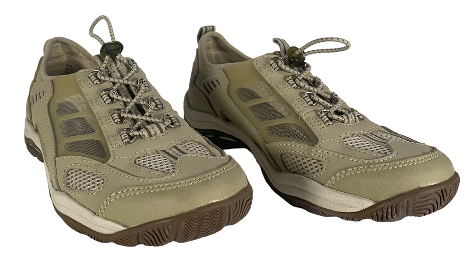 Zapatos de agua Bass Tide H2O 4333-252 para mujer talla 7,5 M de cuero de caña baja tostado y oliva Foto 1 de 4