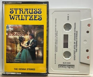 The Vienna Strings: Strauss Waltzes (Cassette Tape 1970 Audio Award) *Rare* *VG* - Picture 1 of 2