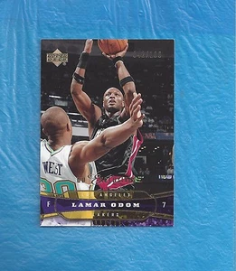 LAMAR ODOM 2005-06 UPPER DECK EXCLUSIVE GOLD MIAMI HEAT #42/100 - Picture 1 of 1