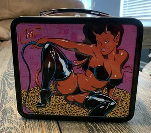 Coop Devil Girls Lunch Box Metal Tin Dark Horse 2006 - Picture 1 of 18