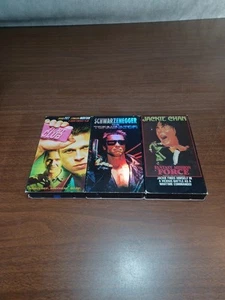 Vhs Action Lot Terminator Original, Fight Club,Jackie Chan - Picture 1 of 22