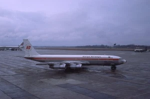 AIRCRAFT SLIDE N470 KENYA AIRWAYS BOEING 707 reg 5Y-BBI - Foto 1 di 1