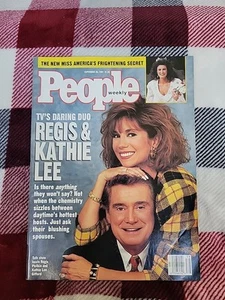 People Magazine Sept 30 1991 Regis & Kathie Lee, Miss America, Keith Carradine - Picture 1 of 16