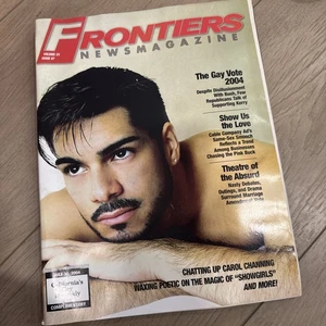 SF FRONTIERS NEWSMAGAZINE Gay Interest Nude Male Playgirl 2004 Vintage Colt Buff - Foto 1 di 4