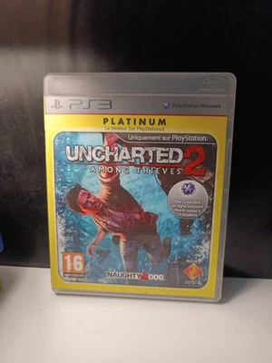 Uncharted 2 Among Thieves Jeu Sony Playstation 3 PS3 Platinum Europe 🌍 - Imagen 1 de 4