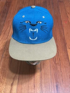 vintage 90s jacksonville jaguars Face starter snapback hat banned logo rare wool - Picture 1 of 16