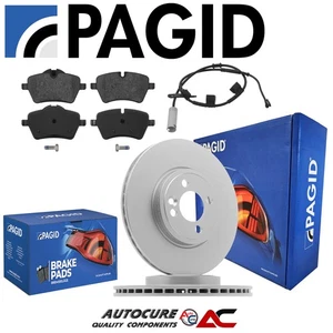 PASST FÜR MINI COOPER S (R50 bis R59) PAGID COATED BREMSSCHEIBEN BELÄGE SATZ VORNE - Bild 1 von 1