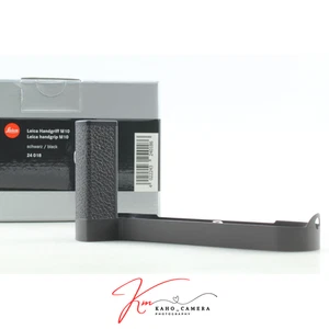 [Inutilizzato nella scatola] Leica Hand Grip 24018 nero per M10 M10-P M10-D dal GIAPPONE - Foto 1 di 9