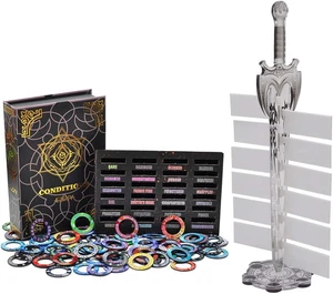 Zustand Ringe + DND Initiative Tracker für Dungeons and Dragons, Pathfinder, D - Bild 1 von 9