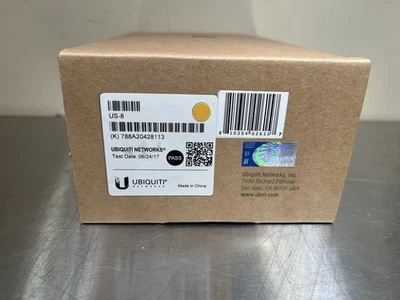 UBIQUITI US-8 8-Port PoE Gigabit Network Switch - Image 1 of 2