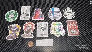 Starwars Disney Stromtrooper Decal Stickers 10pk #1 Empire Hoth  - Bild 1 von 1