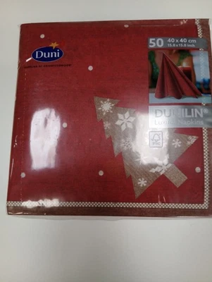 Duni. Dunilin Luxury Napkins. 50 . 40cm X 40cm - Image 1 of 4