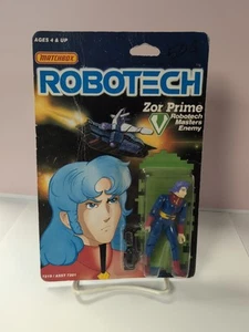 Vintage Matchbkx Robotech ZOR PRIME Figure, 1985 New On Card, NOS - Picture 1 of 11