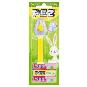 European Easter PEZ dispenser (2025 Edition): Chick Easter Egg - MOC + 3 - Picture 1 of 4