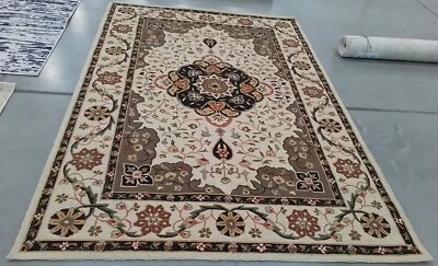 Alfombra para manchas traseras CREMA/OLIVA 6' X 9', precio reducido 1172762281 EZC757G-6 Foto 1 de 4