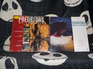 Predators of the Wild Bats/Crocodiles&Alligators/Tarantulas Laserdisc FreeShip50 - Picture 1 of 7