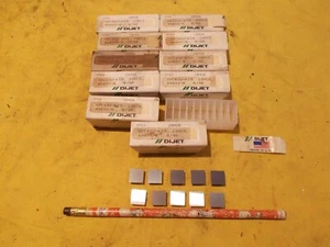 LOTE de 100 INSERTOS DE CARBURO SPC 432 torno indexable molino broca de herramienta DIJET EE. UU. - Imagen 1 de 4