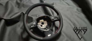 Steering Wheel Audi A4 S4 B7 B8 RS4 New Leather Alcantara Sport - Bild 1 von 5