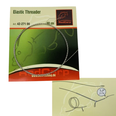 (3,25€/m) Behr Schnurdurchzieher Elastic Threader 60cm Einfädelhilfe Anti Tangle - Bild 1 von 4