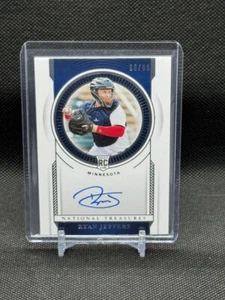 Ryan Jeffers 2021 Panini National Treasures Rookie Signatures #RKS-RJ RC /99 - Bild 1 von 3