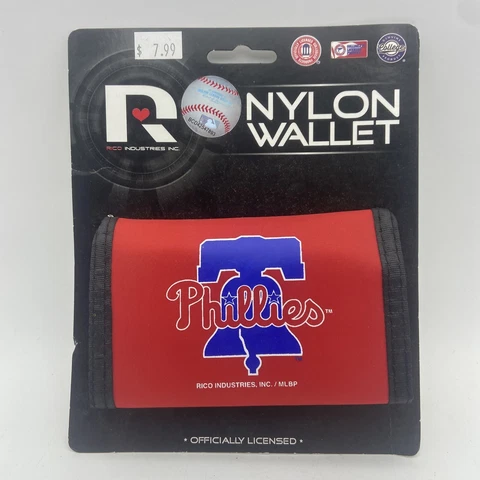 Philadelphia Phillies Nylon Wallet MLB Licensed Baseball Sports New Cover