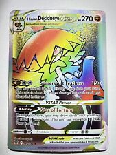 Pokémon TCG Hisuian Decidueye VSTAR Astral Radiance 195/189 Holo Secret Rare