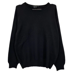 GUCCI Black crew neck knit tops L black - Picture 1 of 5