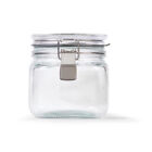 Latch Jar, Glass Storage Jar, Quart