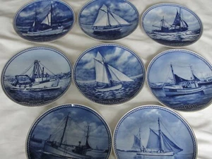 BEAUTIFUL TOVE SVENDSEN PORCELAIN FISHING BOAT SHIP - Picture 1 of 25