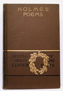 Poetical Works of OLIVER WENDELL HOLMES - Household Edition 1890 - Foto 1 di 6