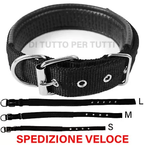 COLLARE PER CANI Collari per cane taglia Grande Media Piccola Fibbia Tg L M S - Foto 1 di 5