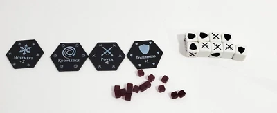 Magic the Gathering Arena of the Planeswalkers Game Dice Glyphs Damage Mark - Image 1 of 4