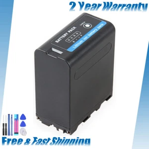 Batteria 10000 mAh NP-F980 per Sony NP-F970 NP-F960 NP-F750 F930 550 - Foto 1 di 3
