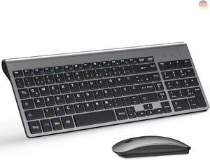 Tastatur-Maus-Set Ultra Slim, TopMate 2.4G - Afbeelding 1 van 6