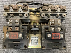 Allen Bradley 705-BAB Size 1 Forward Reverse Motor Starter 120 Volt Coil 3 pole  - Picture 1 of 6