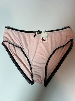 Biquíni Cosabella Amore rosa macio sedoso 9/XXL 85% nylon 15% elastano novo com etiquetas - Imagem 1 de 4