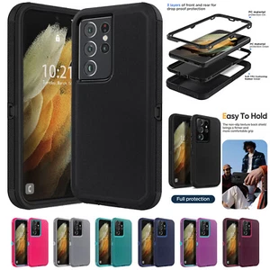 For Samsung Galaxy S21/+/S21 Ultra/FE 5G Case Shockproof Rugged Hard Phone Cover - Picture 1 of 54