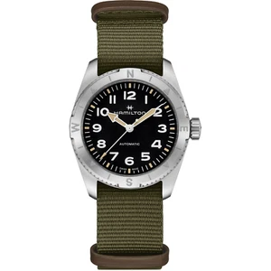 Hamilton Khaki Field Expedition Auto ST Steel Black Dial Men's Watch H70225931 - Picture 1 of 6