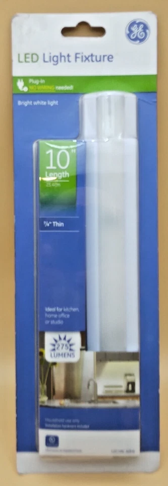 GE 26534 Home Plug in LED Light Fixture 10 Inch Length