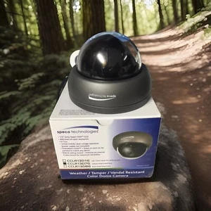 Speco CCLR13D7G Indoor Outdoor CCTV Color Camera W/600TVL 3.6mm Weatherproof NEW - Picture 1 of 16