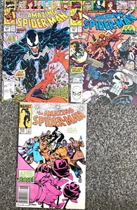 AMAZING SPIDER-MAN. NUMBER'S 253 331-332  (KEY 3 HIGH GRADE ISSUES 1984 & 1990) - Picture 1 of 16