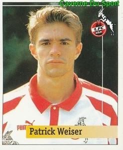 137 PATRICK WISE GERMANY 1.FC COLN STICKER FOOTBALL 1995 PANINI