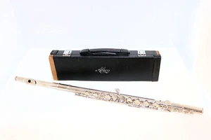 Vintage Alton Silver-Plated Closed-Hole Flute w/Case Made In USA - Picture 1 of 12
