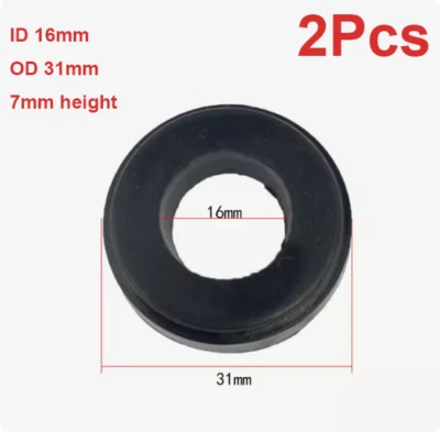 Émbolo de sello de aceite de varilla hidráulica gato horizontal de 2* 3 toneladas grueso a prueba de polvo 16*31 mm Foto 1 de 2