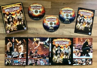 WWE WRESTLEMANIA XXVI / 26 - 3 DVD COLLECTOR'S SET GATEFOLD EDITION WITH SLEEVE - Image 1 of 4