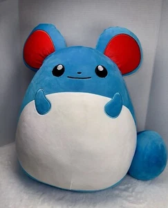 Pokémon Squishmallow Marill 20" Jumbo Plush Blue large - Picture 1 of 8