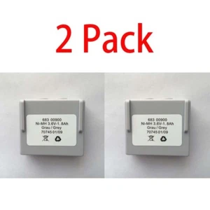 2PCS 3.6V 1800mAh 1.8Ah Battery 68300900 for HETRONIC Remote Control NEW - Picture 1 of 5