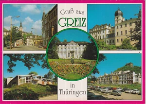 Antigua postal - Saludo de Greiz en Turingia - Imagen 1 de 1