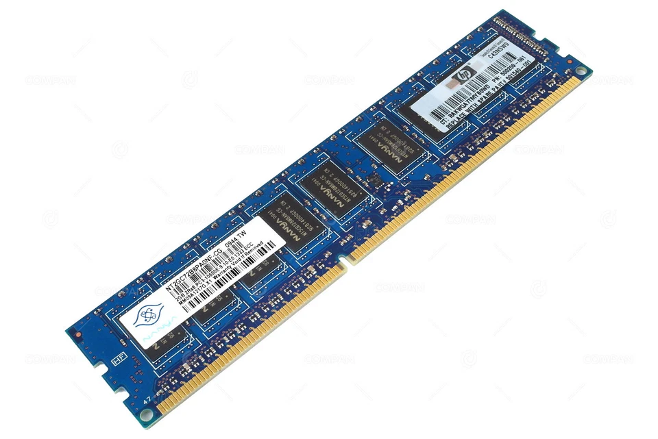 500209-061 HP DDR3 2GB 2RX8 PC3-10600 1333MHZ UDIMM - Immagine 1 di 4